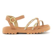Sandalia Molekinha Original Papete Flatform Flat Menina 144