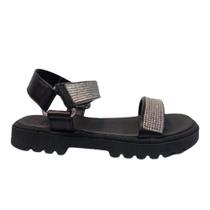 Sandália molekinha strass ref: 2344.135 menina