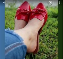 Sandalia Muller scarlete Vermelha