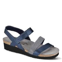 Sandália NAOT Krista Backstrap Blue Rivets para mulheres Sandália NAOT Krista Backstrap Blue Rivets para mulheres