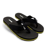 Sandália Opanka Aruba Masculino - Preto com Amarelo