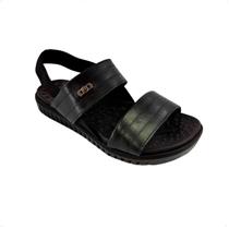 Sandalia Ortopedica Comfortflex em couro Feminina plataforma 45403 Sandalia Ortopedica Comfortflex em couro Feminina plataforma 45403