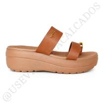 Sandalia ortopédica dijean plataforma conforto leve de dedo Sandalia ortopédica dijean plataforma conforto leve de dedo