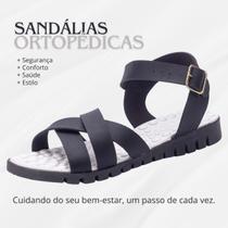 Sandália ortopédica feminina rasteirinha chinelo femenino tamanho 34 ao 40