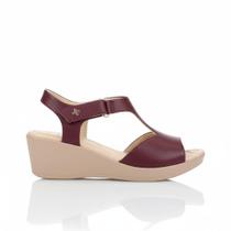 Sandália ortopédica feminina softli sua cia esporão anabela Sandália ortopédica feminina softli sua cia esporão anabela