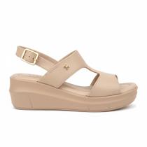 Sandália ortopédica feminina softli sua cia esporão anabela Sandália ortopédica feminina softli sua cia esporão anabela