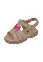 Sandália Ortopédica Infantil Menina Laço Marfim Sandália Ortopédica Infantil Menina Laço Marfim