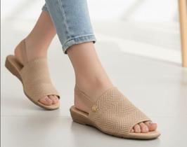 Sandalia Ortopedica Modare Feminina Knit Dry Tech Conforto