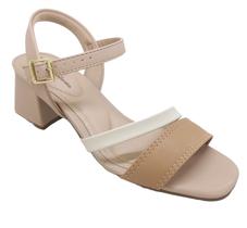 Sandália Ortopédica Modare Ultra conforto Feminina Social Casual Salto Bloco Grosso