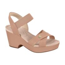 Sandalia Ortopedica Modare Ultraconforto Anabela Meia Pata