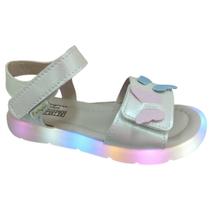 Sandalia Pampili Infantil Meninas Led Borboletas 697.030.000