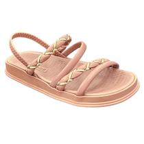 Sandália Papate Flatform Casual Feminino Moleca 5556110 Nude Sandália Papate Flatform Casual Feminino Moleca 5556110 Nude