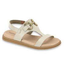 Sandalia Papete Chinelo Feminino Beira Rio Confortavel Detalhes Fivela Metal Ref: 8513.136