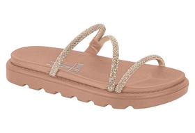 Sandalia papete com brilho feminina vizzano - 6459118 Sandalia papete com brilho feminina vizzano - 6459118