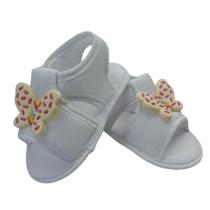 Sandalia Papete de Bebê Recém-Nascidos Macia Passeio Casuais Meninas Sandalia Papete de Bebê Recém-Nascidos Macia Passeio Casuais Meninas