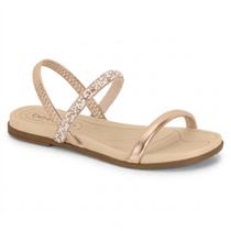 Sandália Papete Feminina Beira Rio Casual Strass Plana Confortável Original Tiras - Sandália Papete Feminina Beira Rio Casual Strass Plana Confortável Original Tiras -