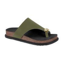 Sandalia Papete Feminina Beira Rio Confortavel Dedo Anel Ref: 8524.110