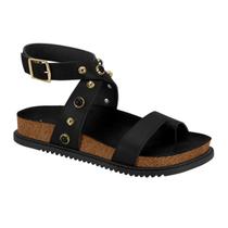 Sandalia Papete Feminina Beira Rio Confortavel Detalhe Pedras Ref: 8524.114 Sandalia Papete Feminina Beira Rio Confortavel Detalhe Pedras Ref: 8524.114
