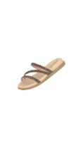 Sandália Papete Feminina Beira Rio Strass Ounce Sandália Papete Feminina Beira Rio Strass Ounce