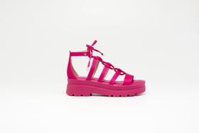 Sandália Papete Feminina C Amarração Barbie Piccadilly 220072.1 Pink