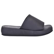 Sandália Papete Feminina Cor preto Confortável Linha Premium Sandália Papete Feminina Cor preto Confortável Linha Premium