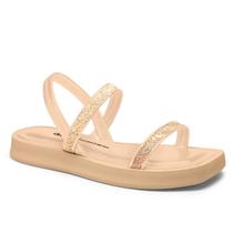 Sandália Papete Feminina Dakota Flatform Com Brilhos Y6062