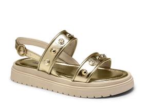 Sandalia Papete Feminina Dakota Namaste Dourado Ref: Y8131