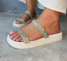 Sandália Papete Feminina Moleca 5469.133