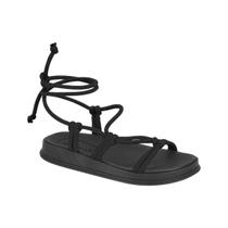 Sandália Papete Feminina Moleca Amarração Cardão Slide