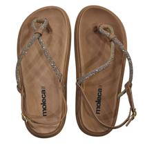 Sandalia papete feminina moleca flatform 5499.100 Sandalia papete feminina moleca flatform 5499.100