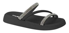 Sandalia Papete Feminina Moleca Papetes Femininas Strass