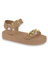 Sandalia Papete Feminina Moleca Tratorada Detalhes Corrente Ref: 5489.118 Sandalia Papete Feminina Moleca Tratorada Detalhes Corrente Ref: 5489.118