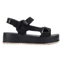 Sandália Papete Feminina Rush Preto Zaxy 19360-BX878