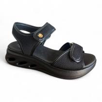 Sandália Papete Feminina tiras autocolantes Modare Confortável Sandália Papete Feminina tiras autocolantes Modare Confortável