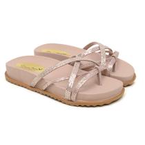 Sandália Papete Feminina Tiras Confortavel Sandália Papete Feminina Tiras Confortavel