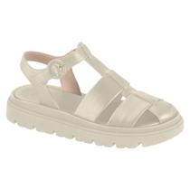 Sandalia Papete Feminina Tratorada Fechada Moleca 5504114 Sandalia Papete Feminina Tratorada Fechada Moleca 5504114