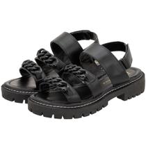 Sandália papéte feminina tratorada plataforma estilo blogueira tiras branca confortável Sandália papéte feminina tratorada plataforma estilo blogueira tiras branca confortável