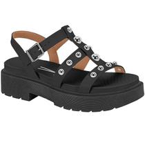 Sandalia Papete Feminina Tratorado Vizzano Flatform 6499.110