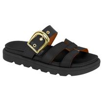 Sandália Papete Feminina Vizzano Tratorada Casual 6510110 Sandália Papete Feminina Vizzano Tratorada Casual 6510110