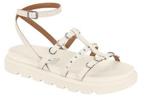Sandalia Papete Feminino Vizzano Strass Pingente