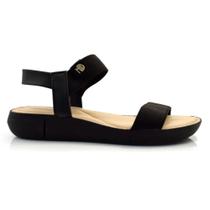 Sandália Papete Flat Modare 7199.102 Anatômica Confortável Ortopédica Conforto