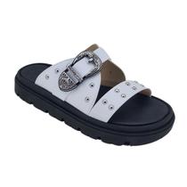 Sandália Papete Flat Moleca 5504103 - Feminino