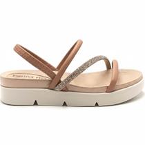 Sandália papete flatform strass salto baixo beira rio Sandália papete flatform strass salto baixo beira rio