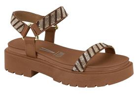 Sandália Papete Flatform Vizzano 6499103 Feminino Sandália Papete Flatform Vizzano 6499103 Feminino