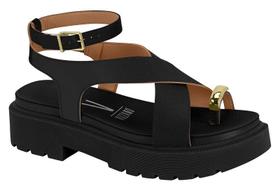 Sandália Papete Flatform Vizzano 6499122 Feminino