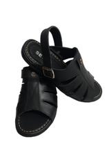 Sandália Papete Franciscana Masculina Em Couro Anti-stress