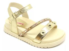 Sandália Papete Guids Baby Menina Spring Brilhante Ultra Conforto 035.009 (65691)