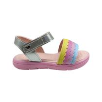 Sandália Papete Infantil Bebê Meninas Com Supresa Kidy 3911019