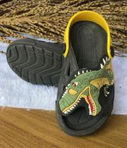 Sandália Papete Infantil Dinossauro T-Rex Masculino