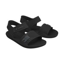 Sandália Papete Infantil Kick Cinza Preto Rider 12354-BI294 Sandália Papete Infantil Kick Cinza Preto Rider 12354-BI294